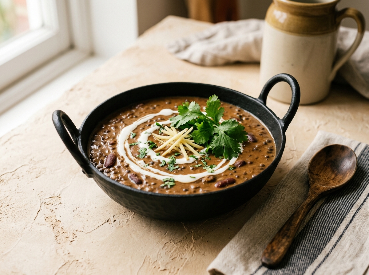 Slow-simmered rich Dal Makhani